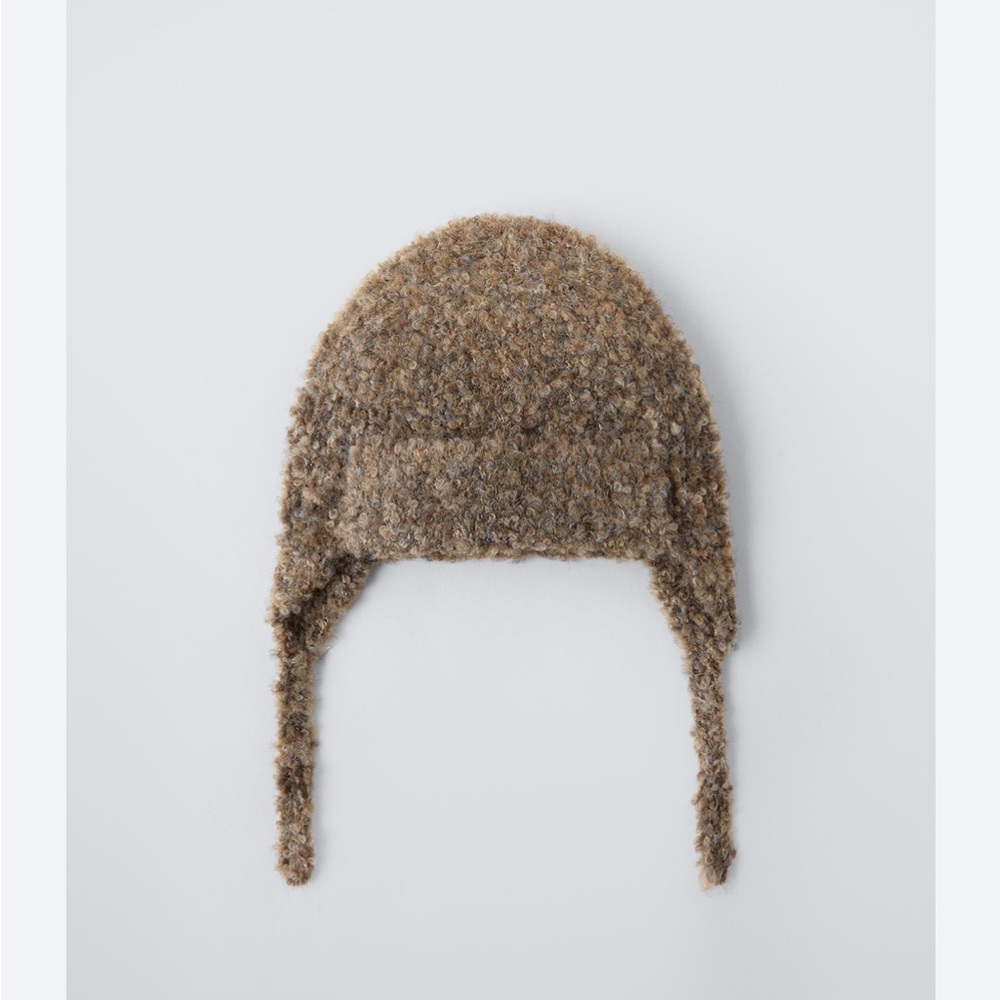 Cozy Brown Kids Winter Hat